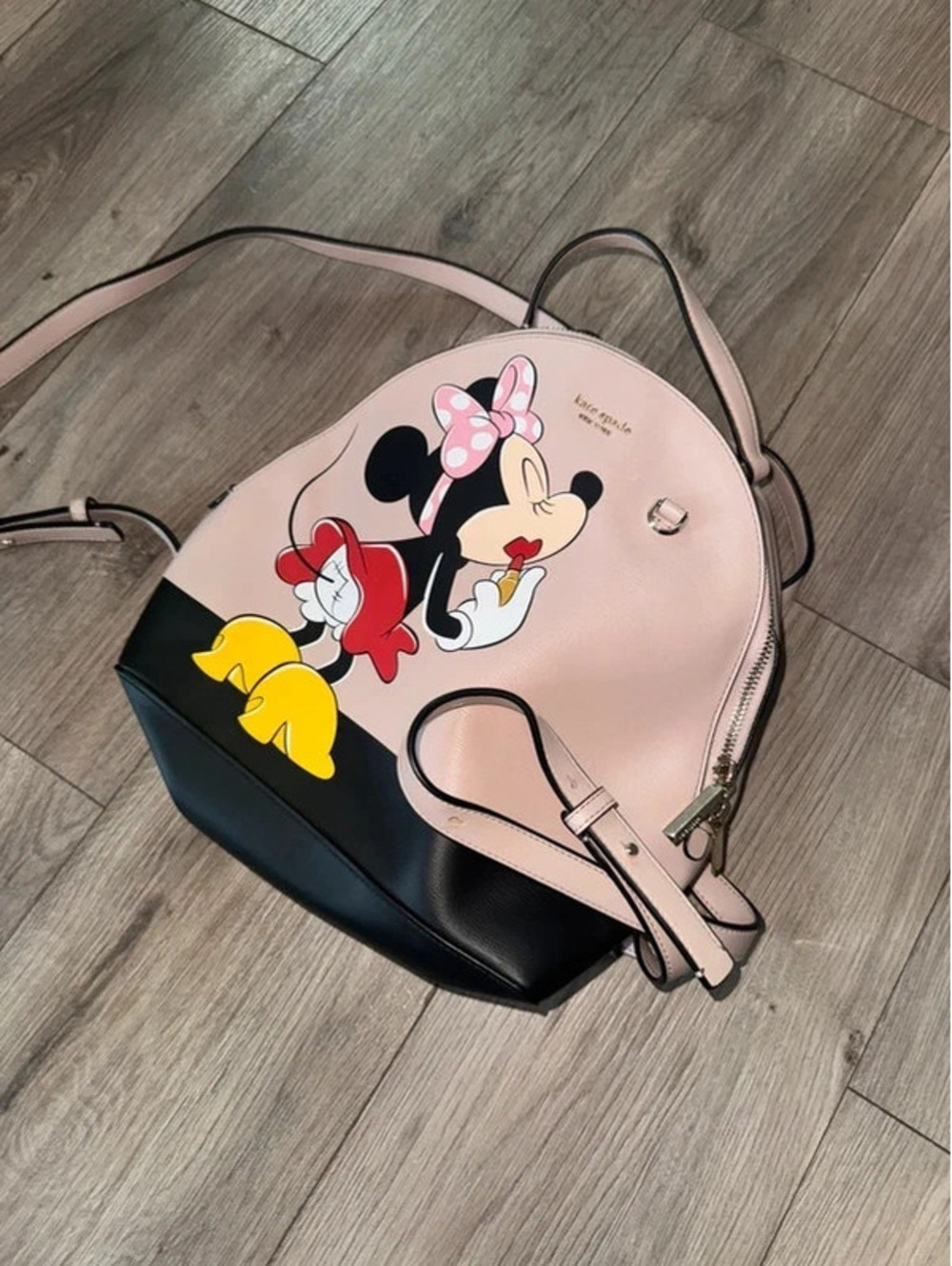 kate spade disney minnie mouse backpack